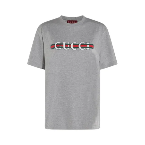 Gucci Logo Printed Jersey T-Shirt