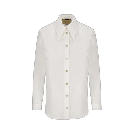 Gucci Pointed Collar Buttoned Shirt