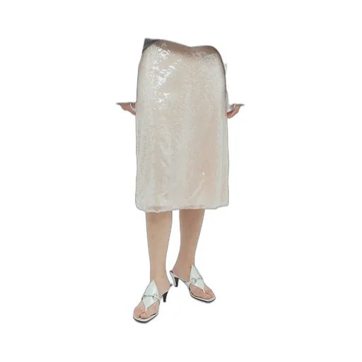 Gucci Sequin Embroidered Tulle Skirt