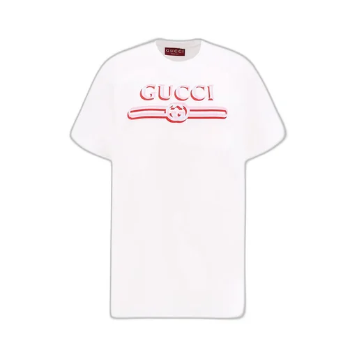Gucci Logo Printed Crewneck T-Shirt