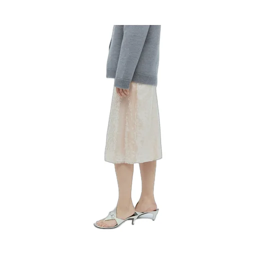 Gucci Sequin Embroidered Tulle Skirt