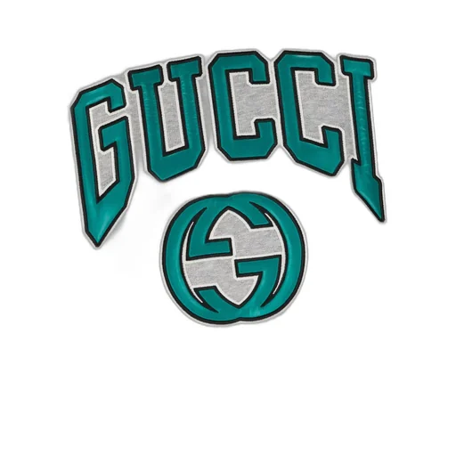 Gucci Logo Patch Turtleneck Sweatshirt