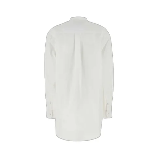 Gucci Picqué Embellished Poplin Blouse