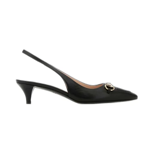 Gucci Horsebit Slingback Pumps