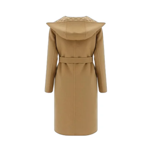 Gucci Reversible Gg Straight Hem Coat