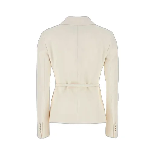 Gucci Logo Plaque Belted Blazer