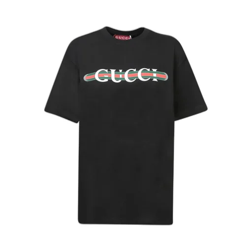 Gucci Logo Printed Crewneck T-Shirt