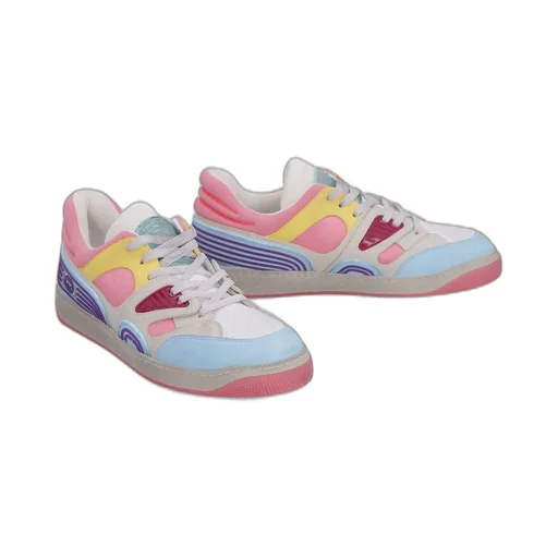 Gucci Basket Lace-Up Sneakers