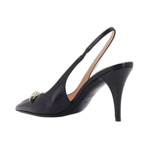 Gucci Pointed-Toe Slingback Pumps