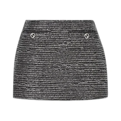 Gucci Tweed Mini Skirt