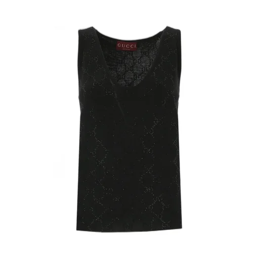 Gucci Gg Embroidered Tank Top