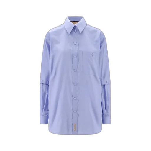 Gucci Detachable Sleeved Buttoned Shirt