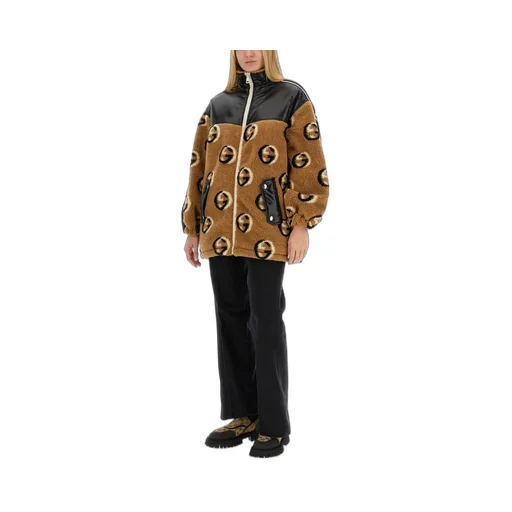 Gucci Fleece Jacquard Zipper Jacket