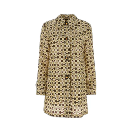 Gucci Graphic Printed Mid-Length Coat