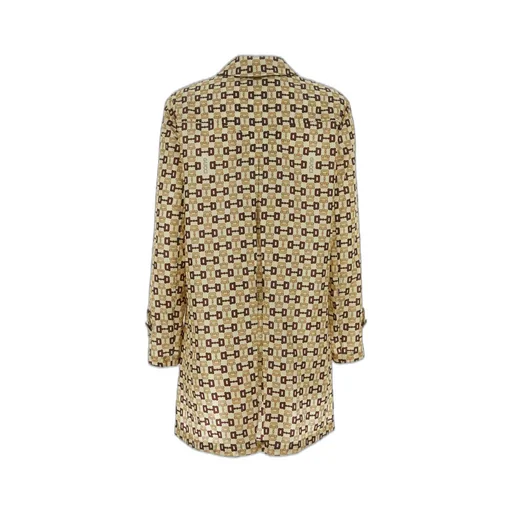 Gucci Graphic Printed Mid-Length Coat