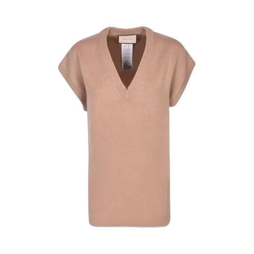 Gucci Open Back Fine Ribbed Top