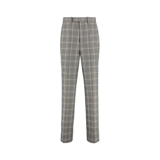 Gucci Prince Of Wales Checked Tailored Trousers