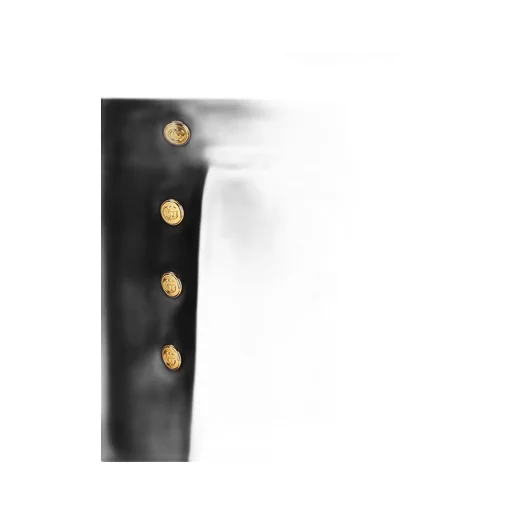 Gucci Logo Engraved Buttons Mini Skirt