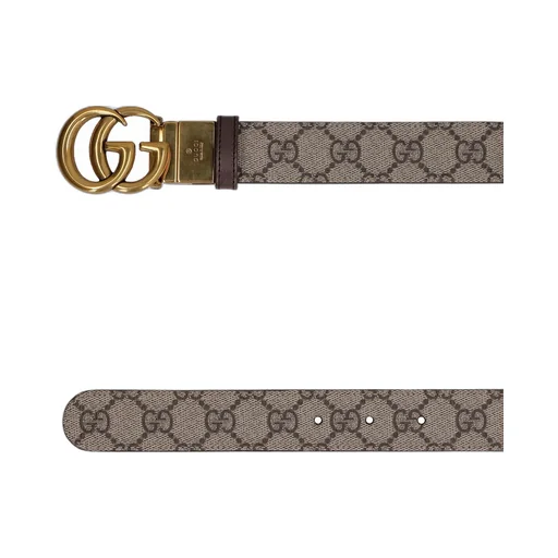 Gucci Jacquard Reversible Buckle Belt