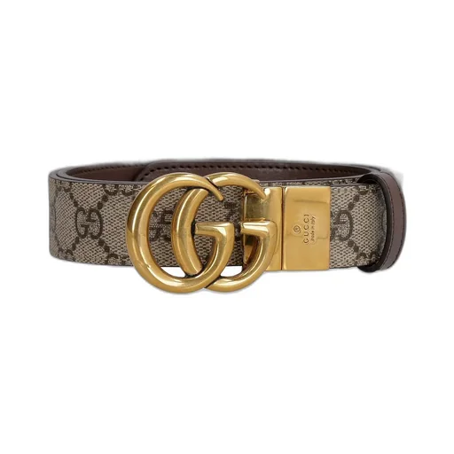 Gucci Jacquard Reversible Buckle Belt