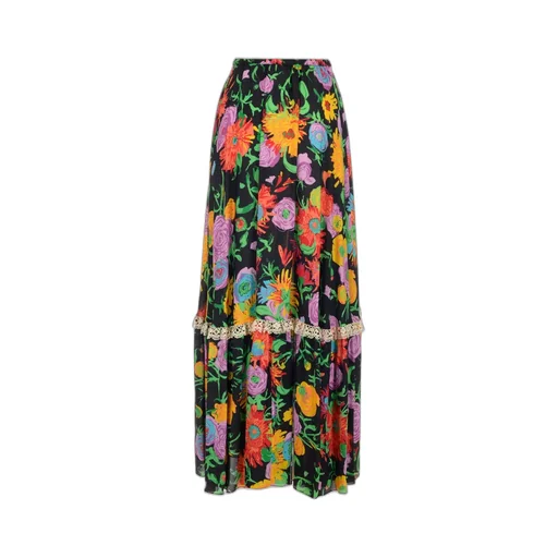 Gucci X Ken Scott Floral Printed Skirt