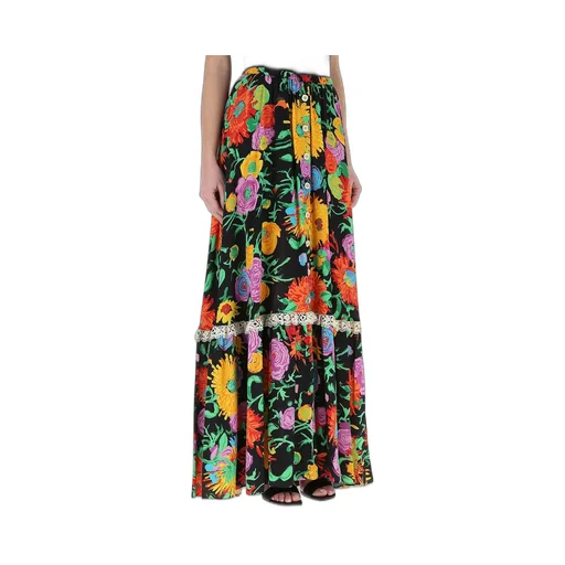 Gucci X Ken Scott Floral Printed Skirt