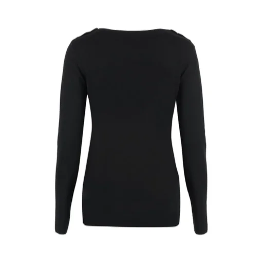 Gucci Rib Stitched Top