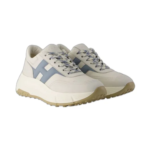 Hogan Logo Detailed Lace-Up Sneakers