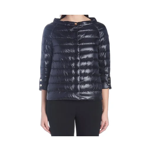 Herno Cropped Sleeve Down Jacket