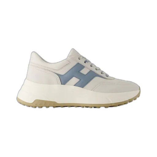 Hogan Logo Detailed Lace-Up Sneakers