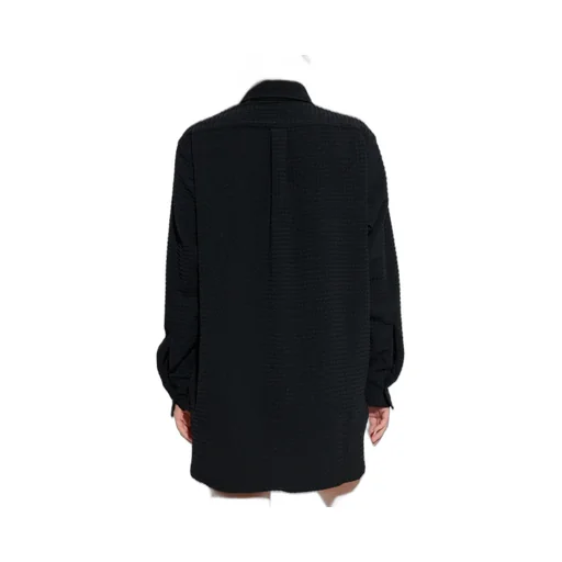 Hunza G Oversized Seersucker Beachwear Shirt