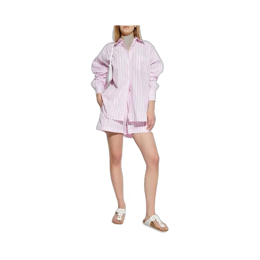 Hunza G Striped Drawstring Shorts
