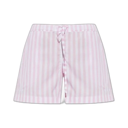 Hunza G Striped Drawstring Shorts