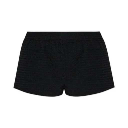 Hunza G Runner Textured Beachwear Shorts