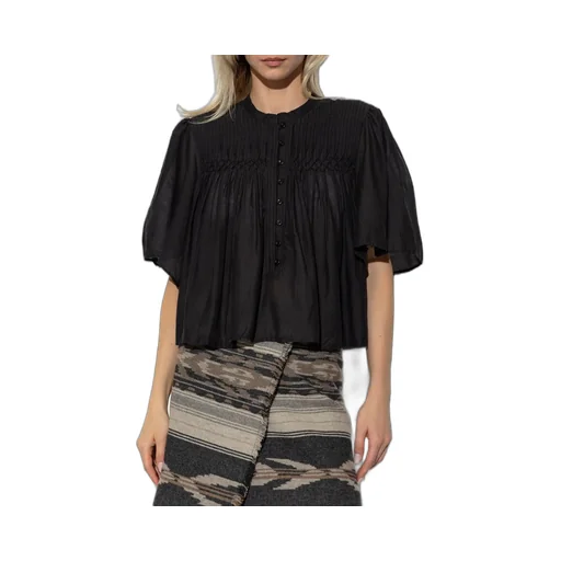 Isabel Marant ÉToile Destiny Embroidered Detailed Blouse