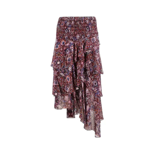 Isabel Marant ÉToile Asymmetric Midi Skirt