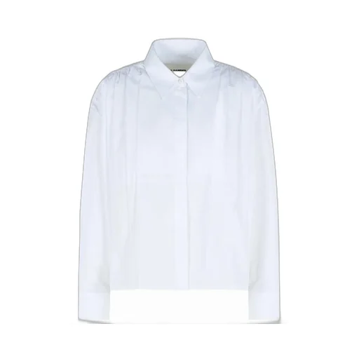 Jil Sander Long-Sleeved Straight-Hem Shirt