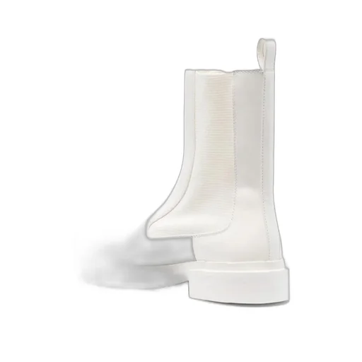 Jil Sander	Round Toe Ankle Boots