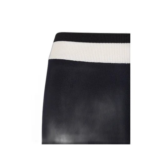 Jil Sander Contrast-Striped Stretch Knitted Leggings