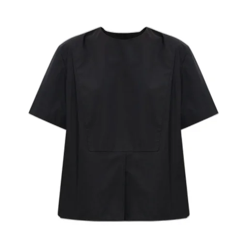 Jil Sander Short-Sleeved Loose Fit Top