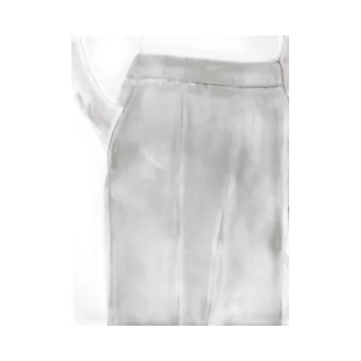 Jil Sander Elastic Waist Wide-Leg Trousers