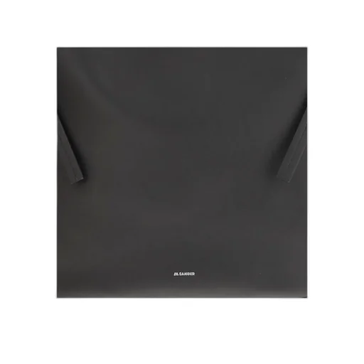 Jil Sander Logo Printed Shoulder Bag