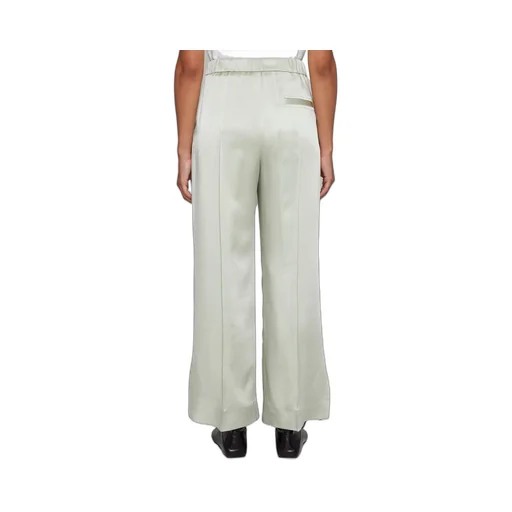 Jil Sander Elastic Waist Wide-Leg Trousers