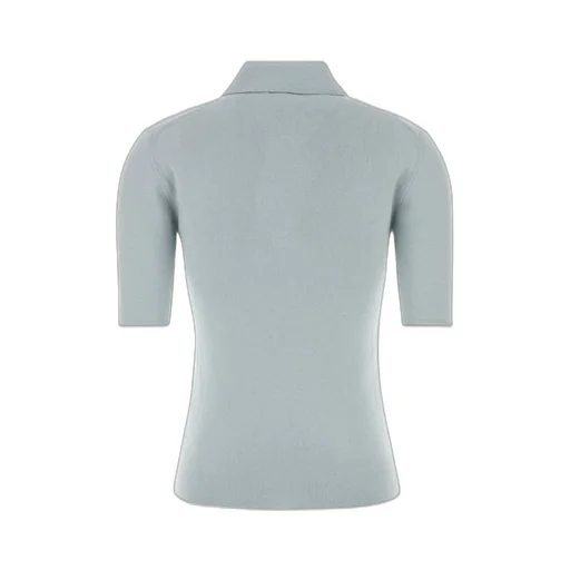 Jil Sander	Button Detailed Short-Sleeved Polo Jumper