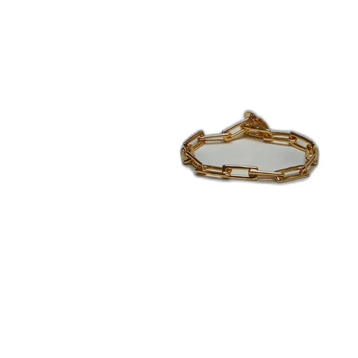 Jil Sander Logo Charm Chained Bracelet