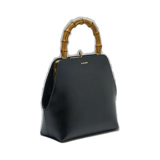 Jil Sander Logo Embossed Tote Bag