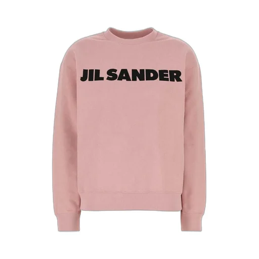 Jil Sander Logo Printed Crewneck Sweatshirt