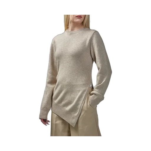 Jil Sander Asymmetric-Hem Knitted Jumper