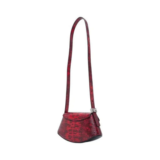 Jil Sander Embossed Crossbody Bag