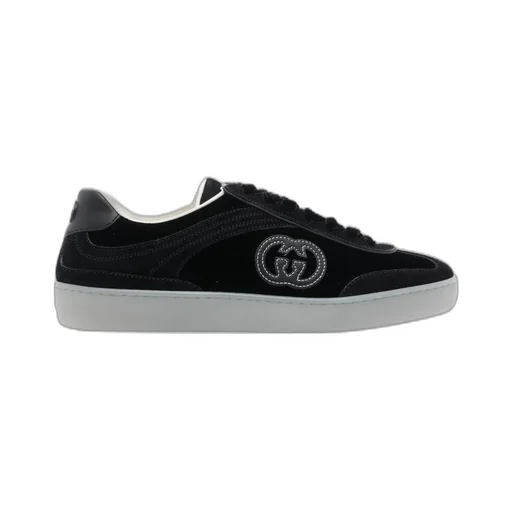 Gucci Logo Patch Low-Top Sneakers
